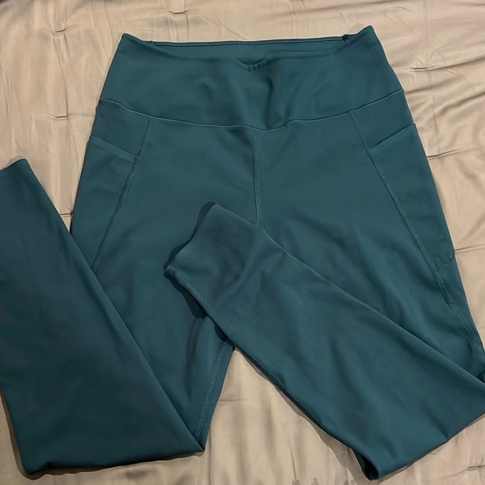 Uniqlo Blue Leggings Slim Fit